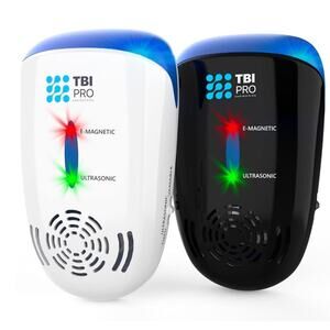 Ultrasonic Pest Repeller Plug-in – 2 Pack, Indoor 3000 Sq.ft Coverage